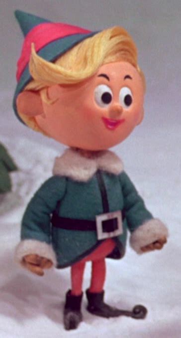 blonde elf from rudolph.